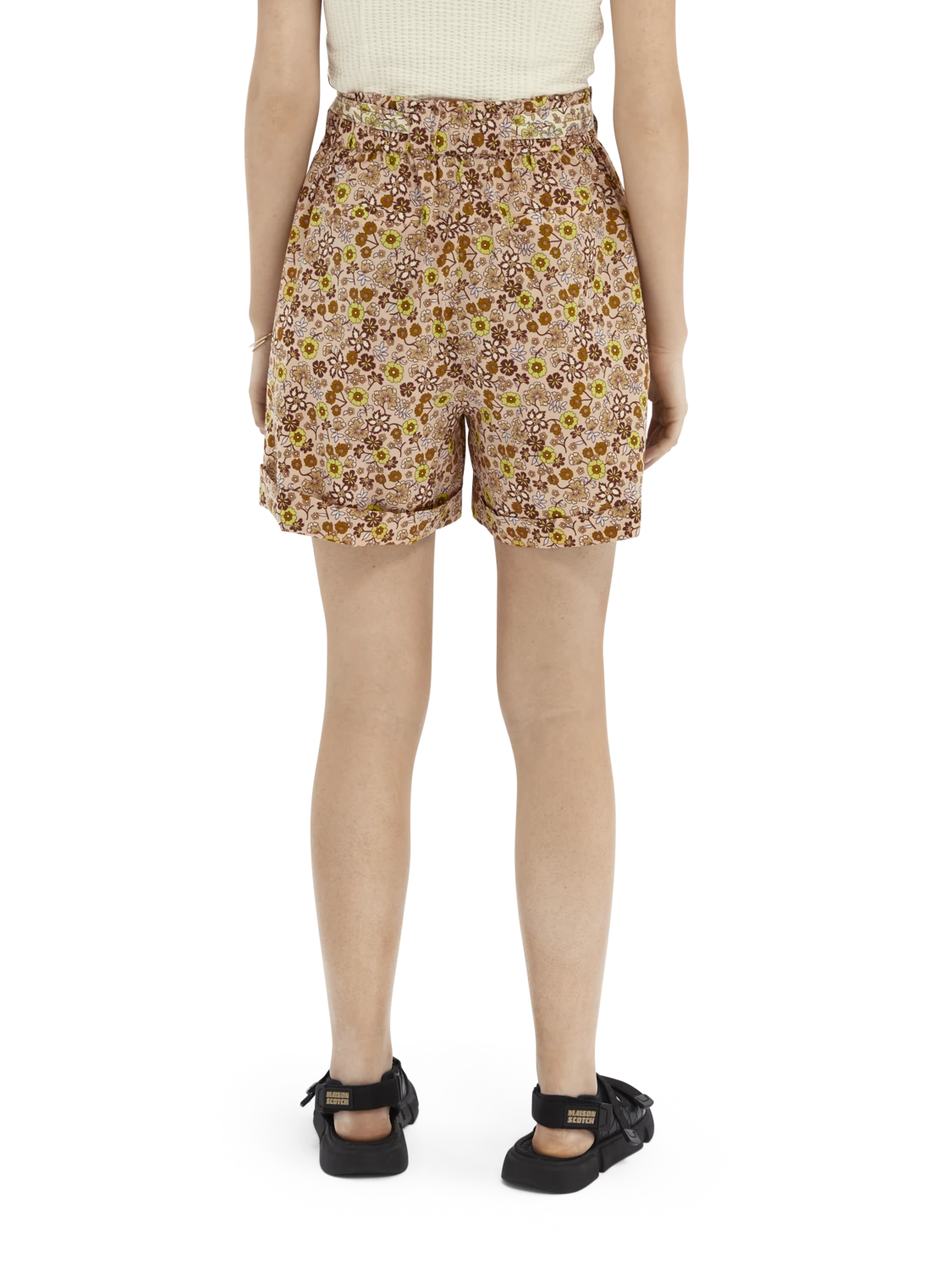 Scotch & Soda Printed Organic Cotton Shorts - Image 3