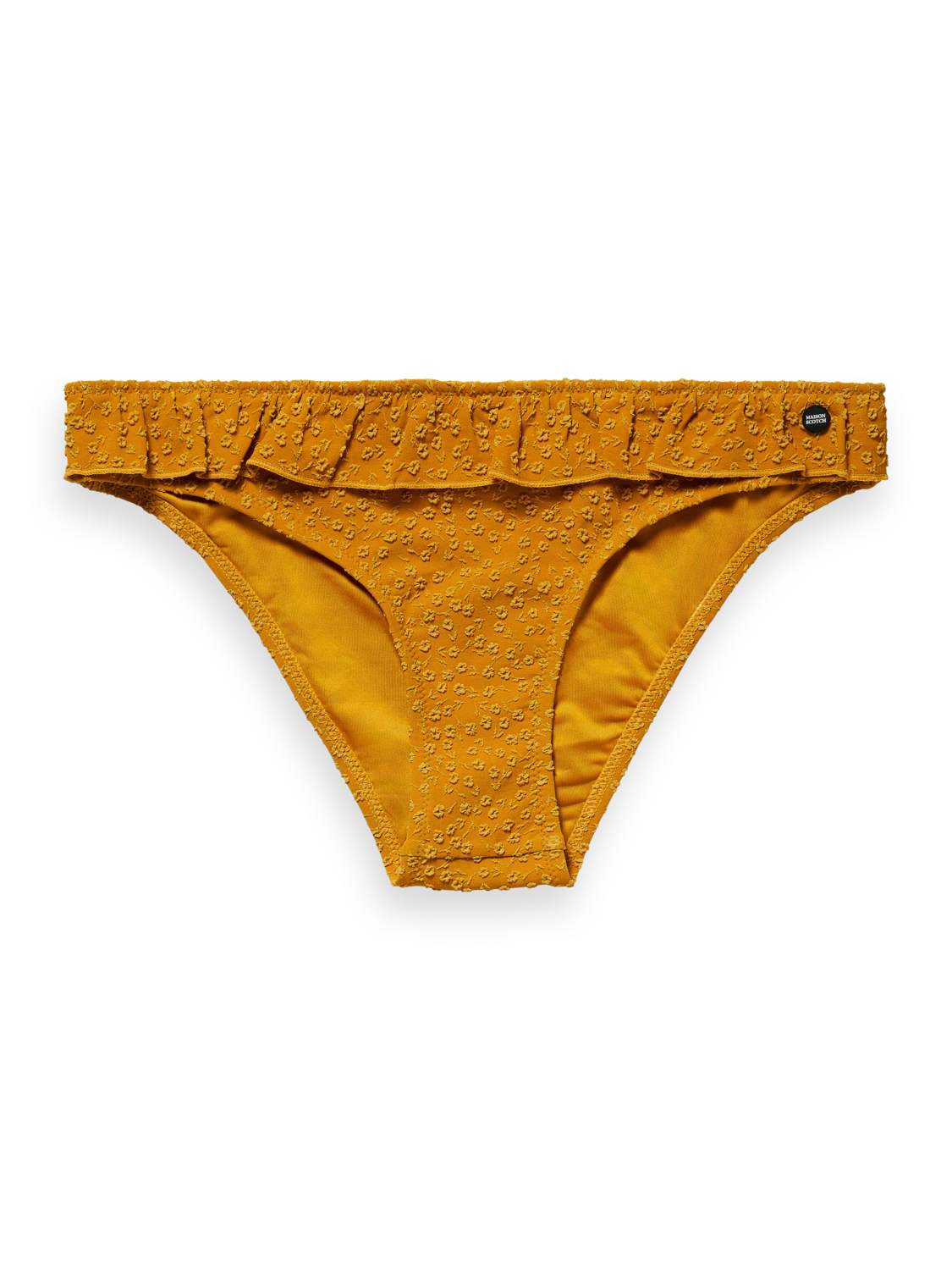 Scotch & Soda Ruffled Jacquard Bikini Briefs