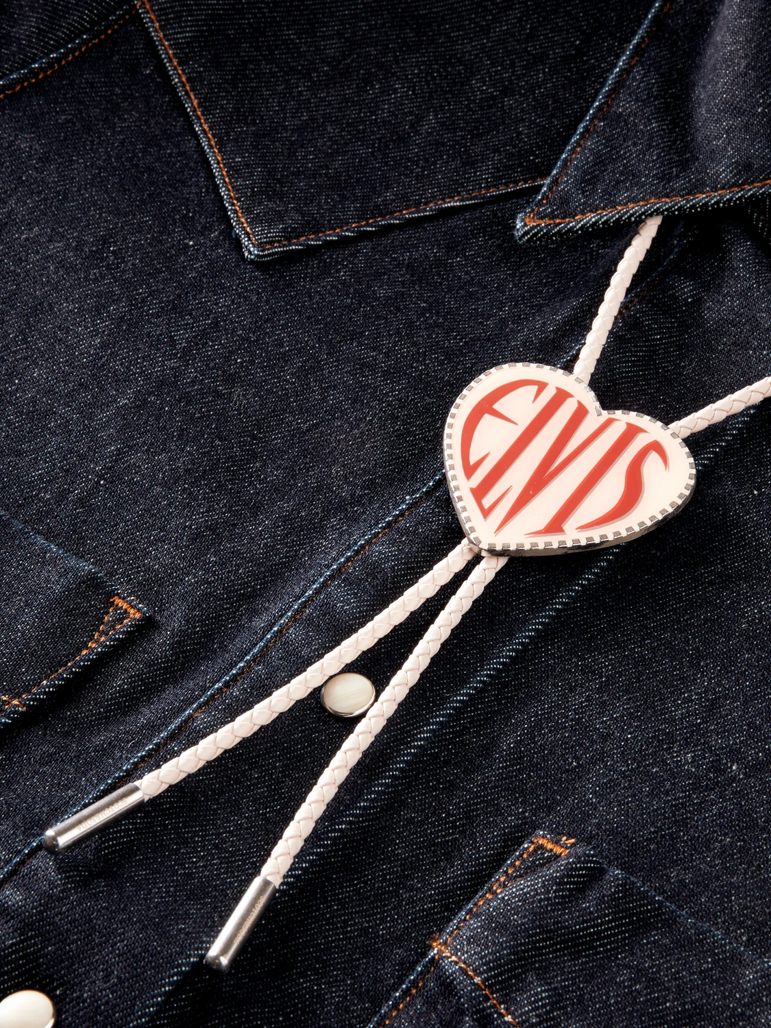 Scotch & Soda Elvis Shoestring Denim Shirt - Indigo - Image 7