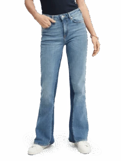 Scotch & Soda Charm Flared Jeans - Peace Of Blauw