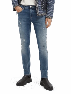 Scotch & Soda Skim Skinny Fit Organic Jeans — Spin Out