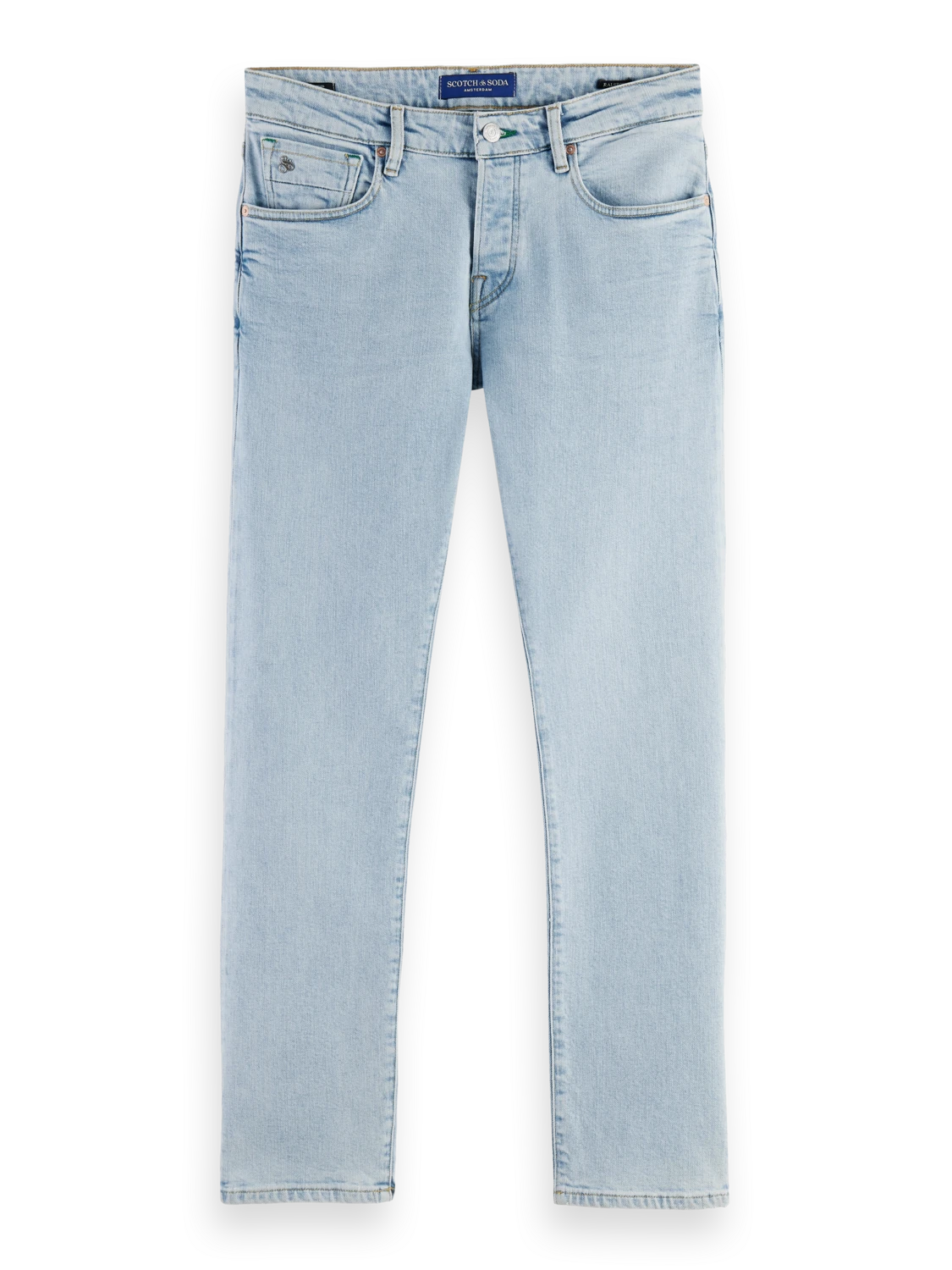 Scotch & Soda Ralston Regular Slim-Fit Jeans – Wind Stripped - Image 5