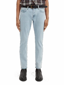 Scotch & Soda Ralston Regular Slim-Fit Jeans – Wind Stripped