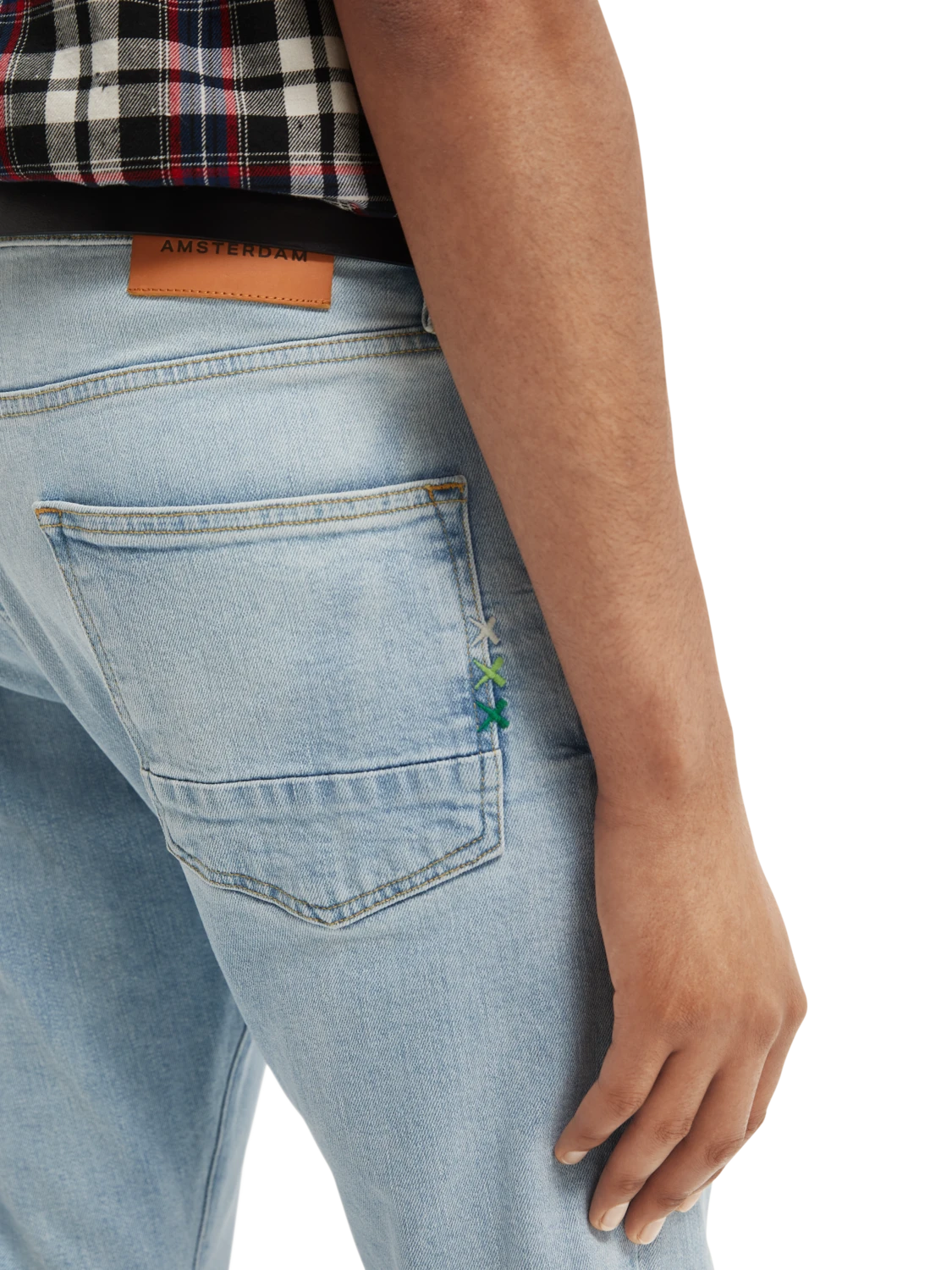 Scotch & Soda Ralston Regular Slim-Fit Jeans – Wind Stripped - Image 8