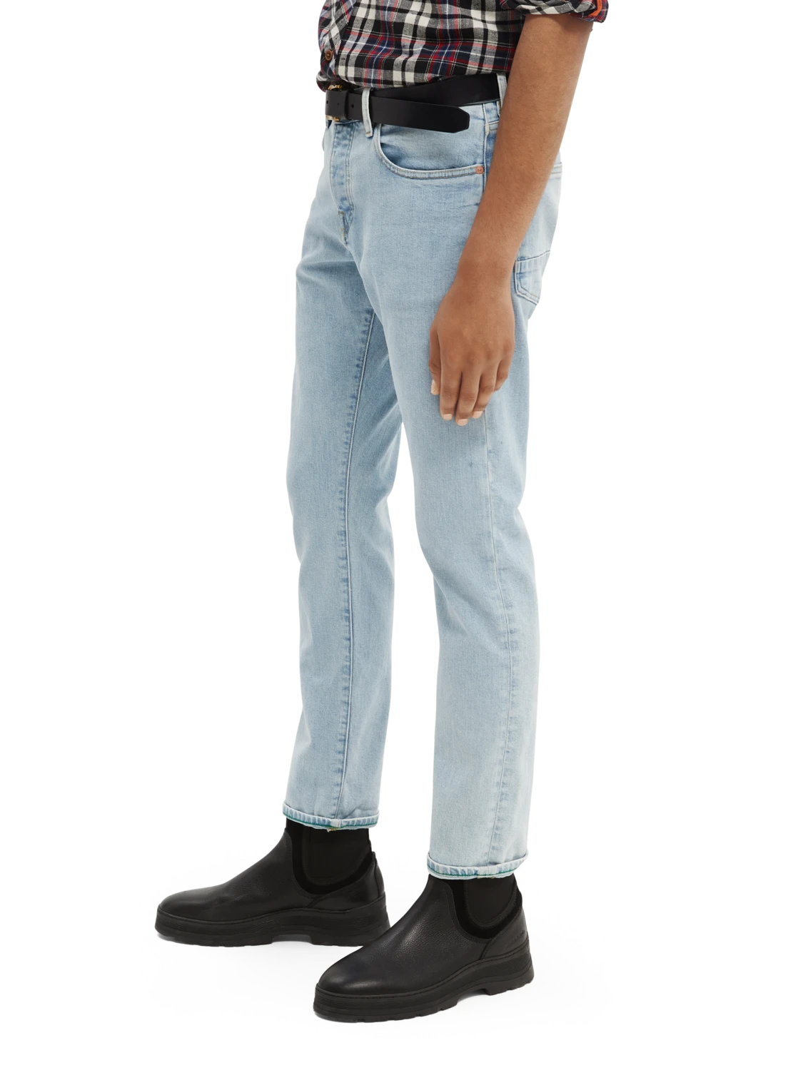 Scotch & Soda Ralston Regular Slim-Fit Jeans – Wind Stripped - Image 9