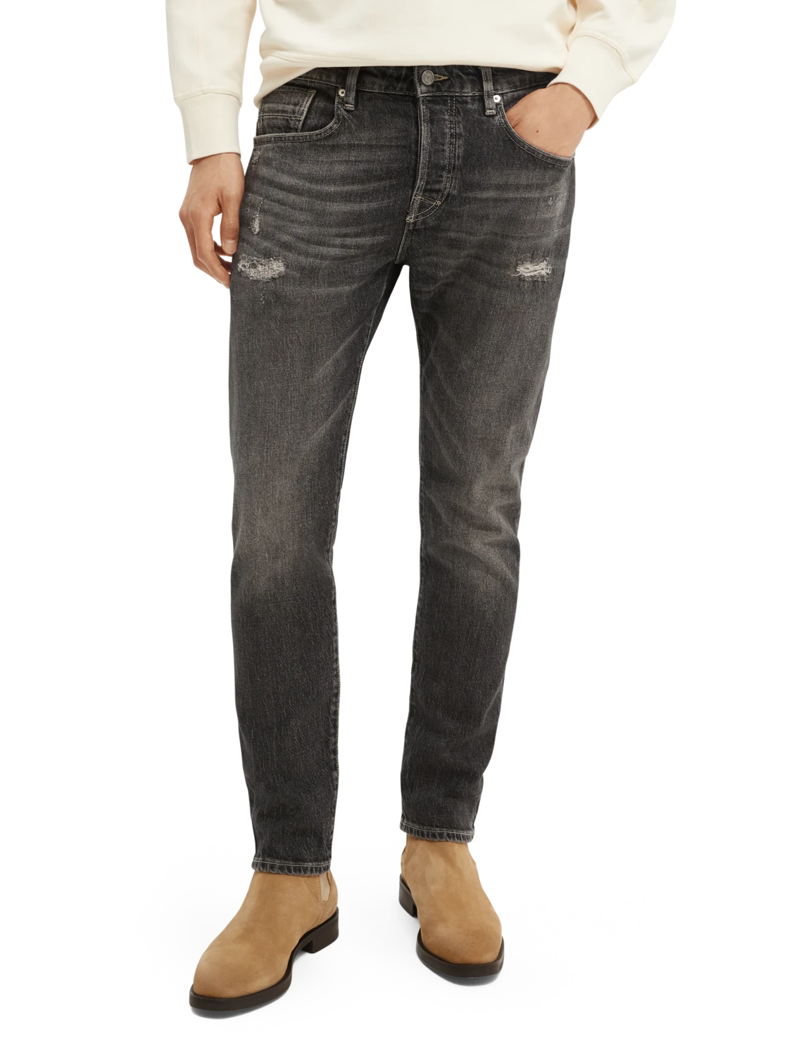 Scotch & Soda Ralston Regular Slim-Fit Jeans – Night Life