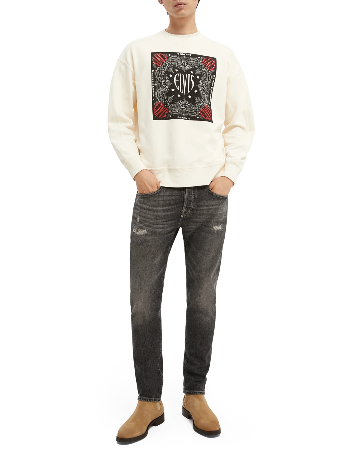 Scotch & Soda Ralston Regular Slim-Fit Jeans – Night Life - Image 2