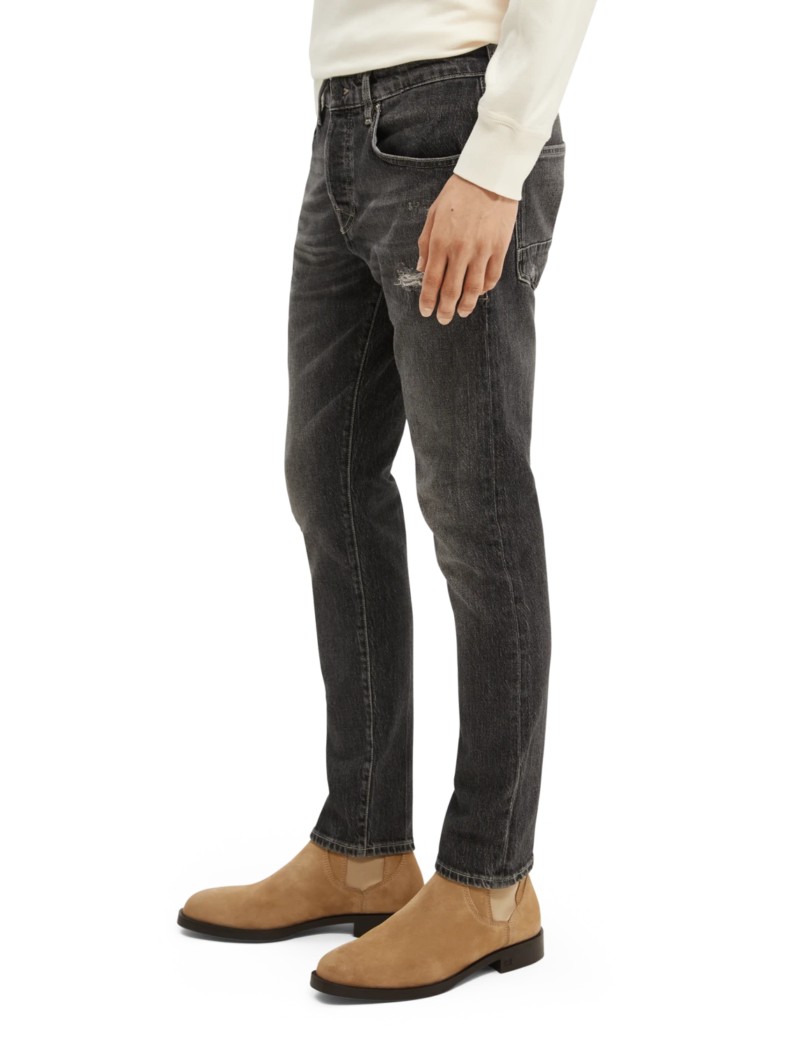 Scotch & Soda Ralston Regular Slim-Fit Jeans – Night Life - Image 8