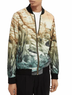 Scotch & Soda Reversible Printed Bomber