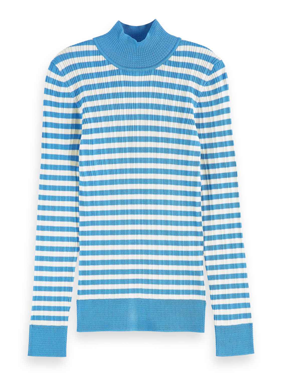 Scotch & Soda Striped Slim-Fit Sweatshirt - Image 5