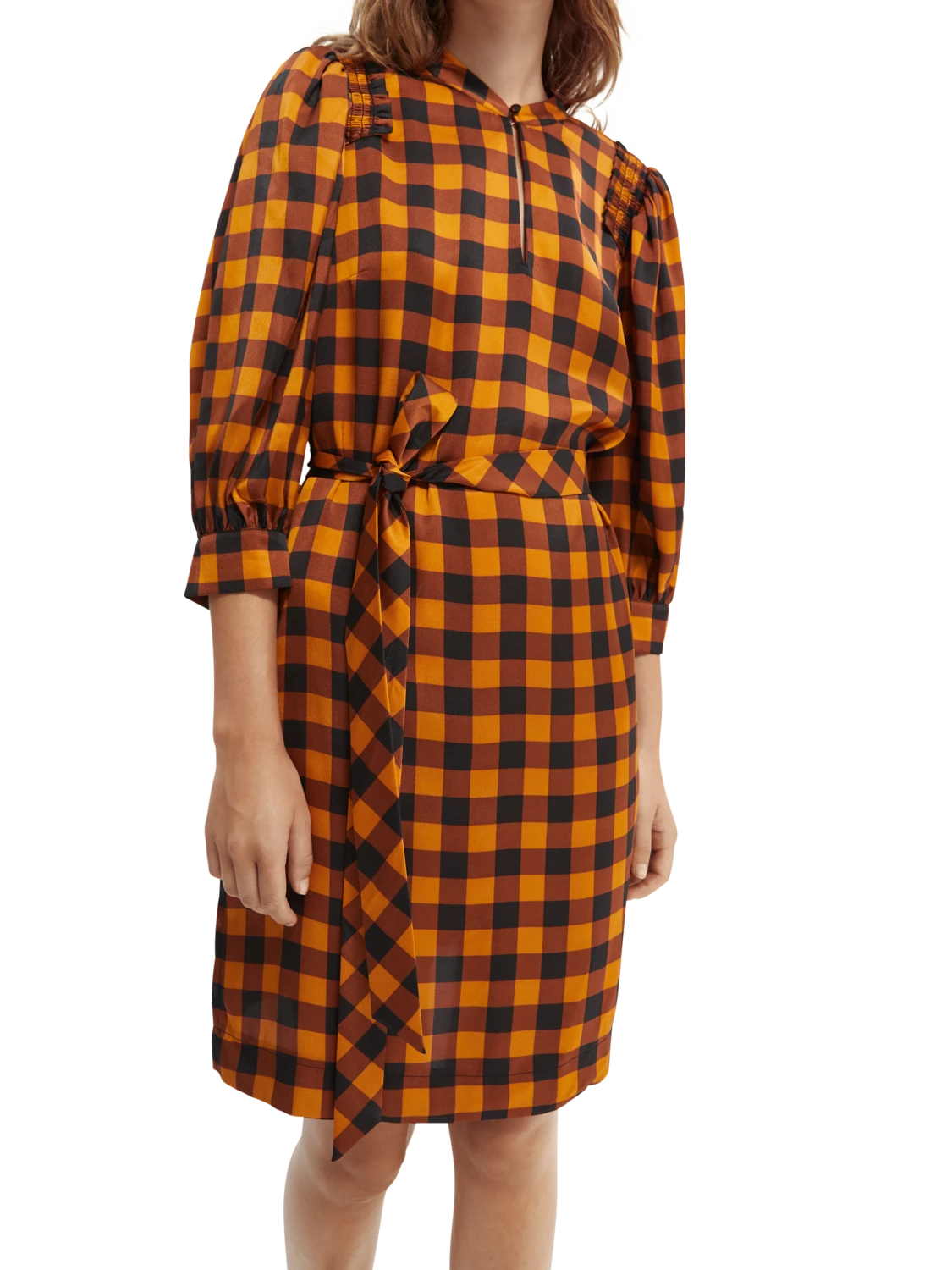 Scotch & Soda Printed Mini Dress - Image 4