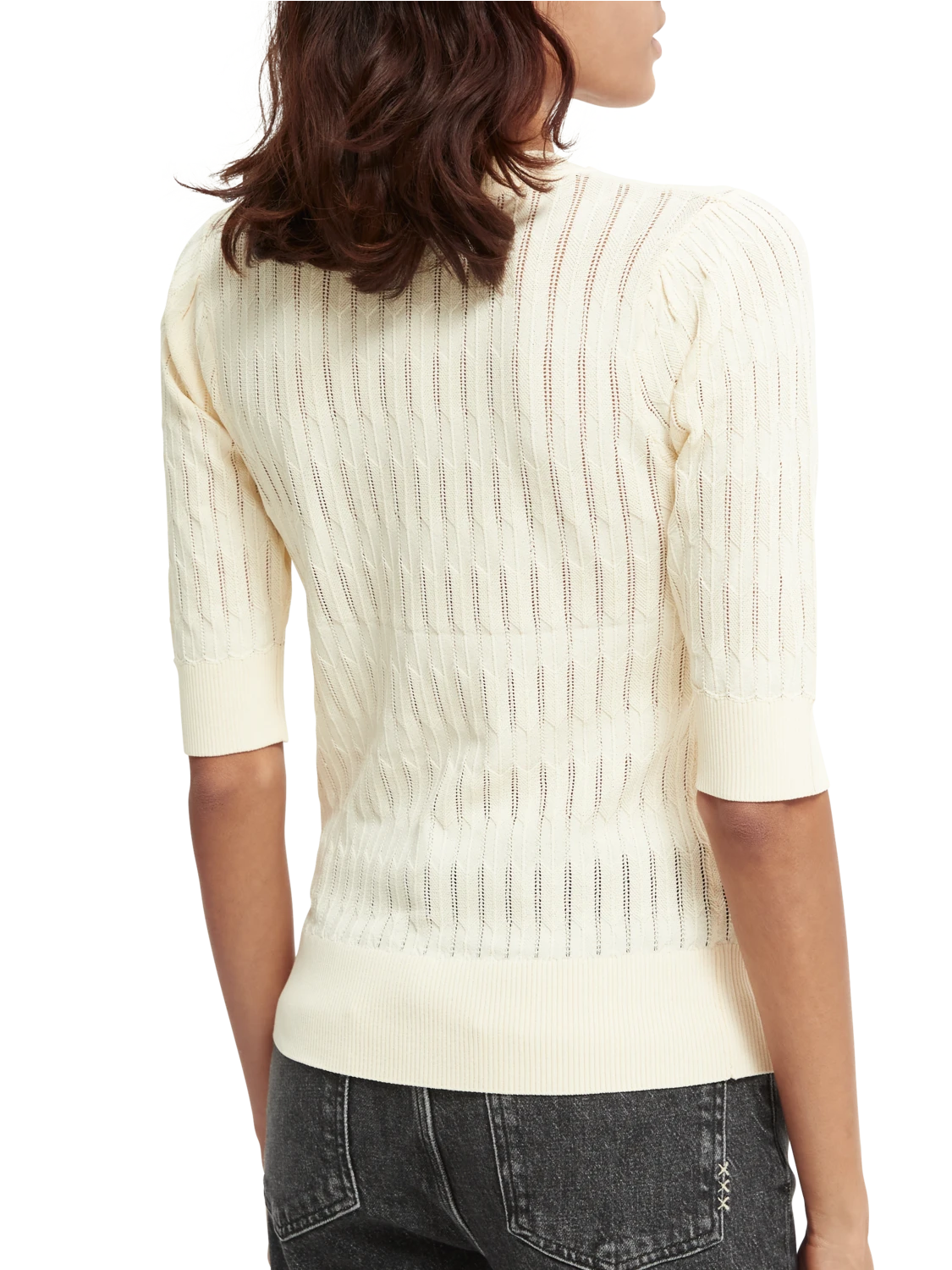 Scotch & Soda Slim-Fit Short-Sleeved Top - Image 3