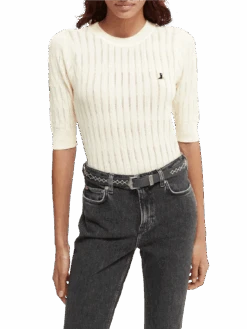 Scotch & Soda Slim-Fit Short-Sleeved Top