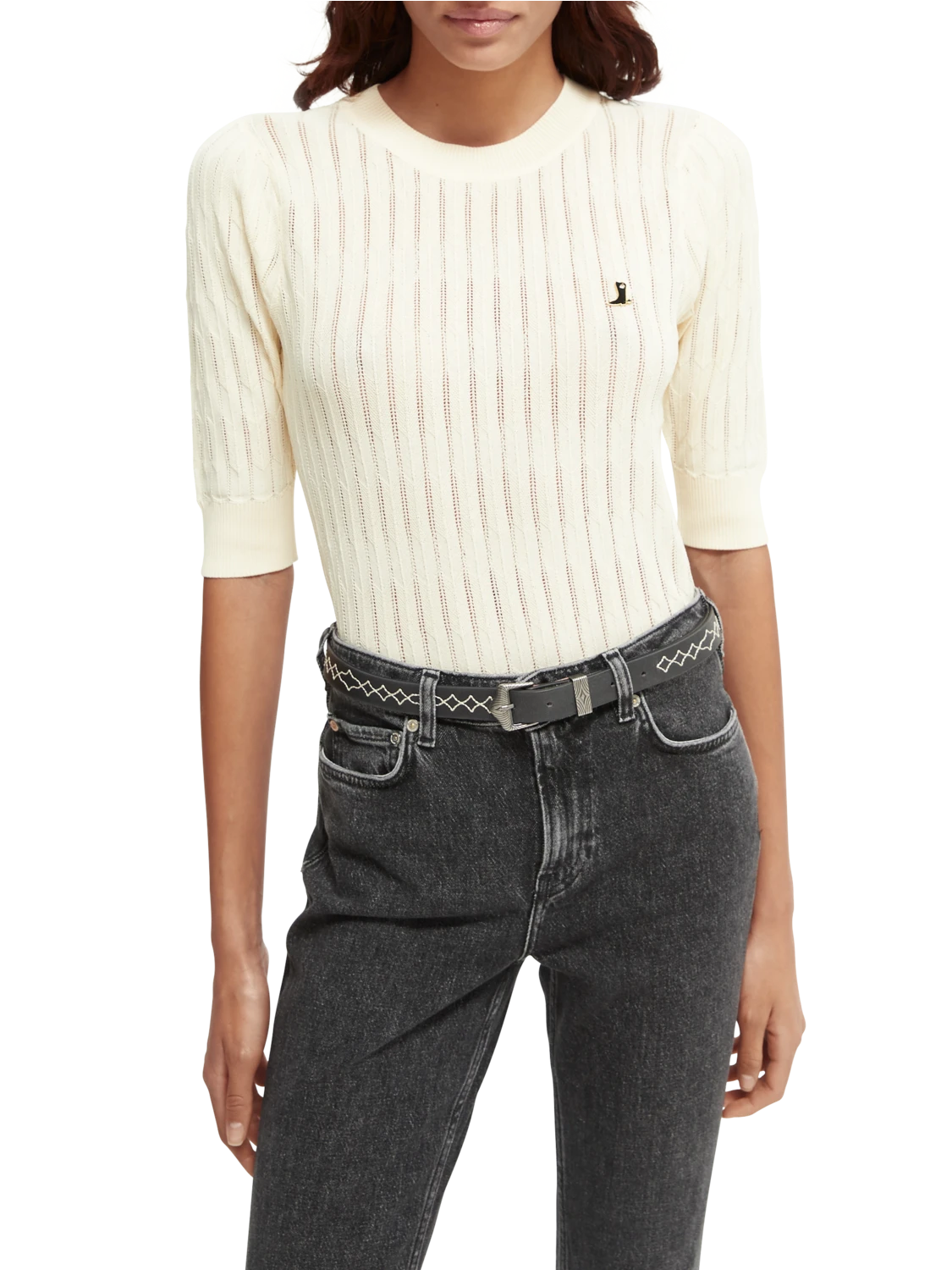 Scotch & Soda Slim-Fit Short-Sleeved Top