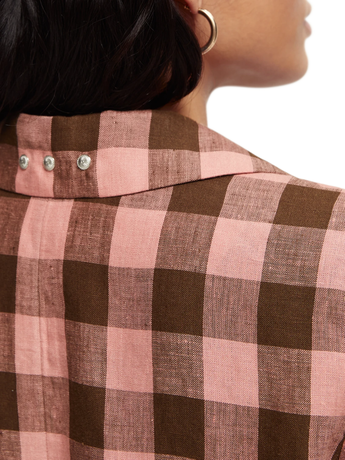 Scotch & Soda Checked Linen Blazer - Image 8