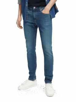 Scotch & Soda Skim Skinny Jeans | Classic Blue