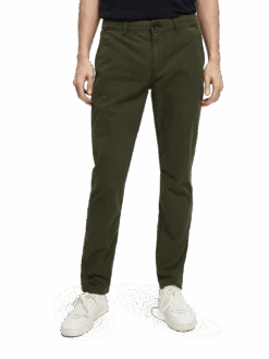 Scotch & Soda The Stuart Regular Slim Fit Organic Cotton Chino