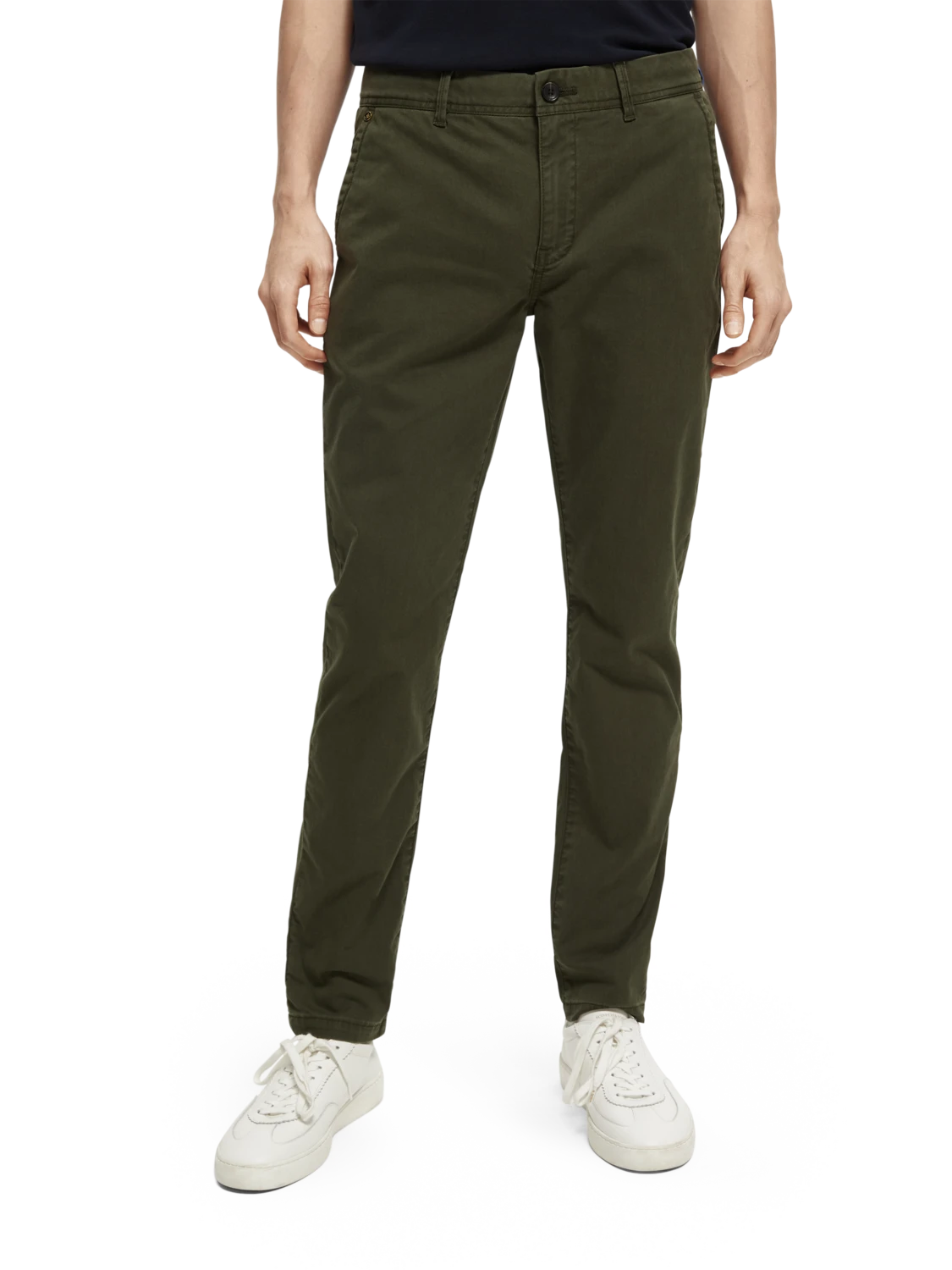 Scotch & Soda The Stuart Regular Slim Fit Organic Cotton Chino