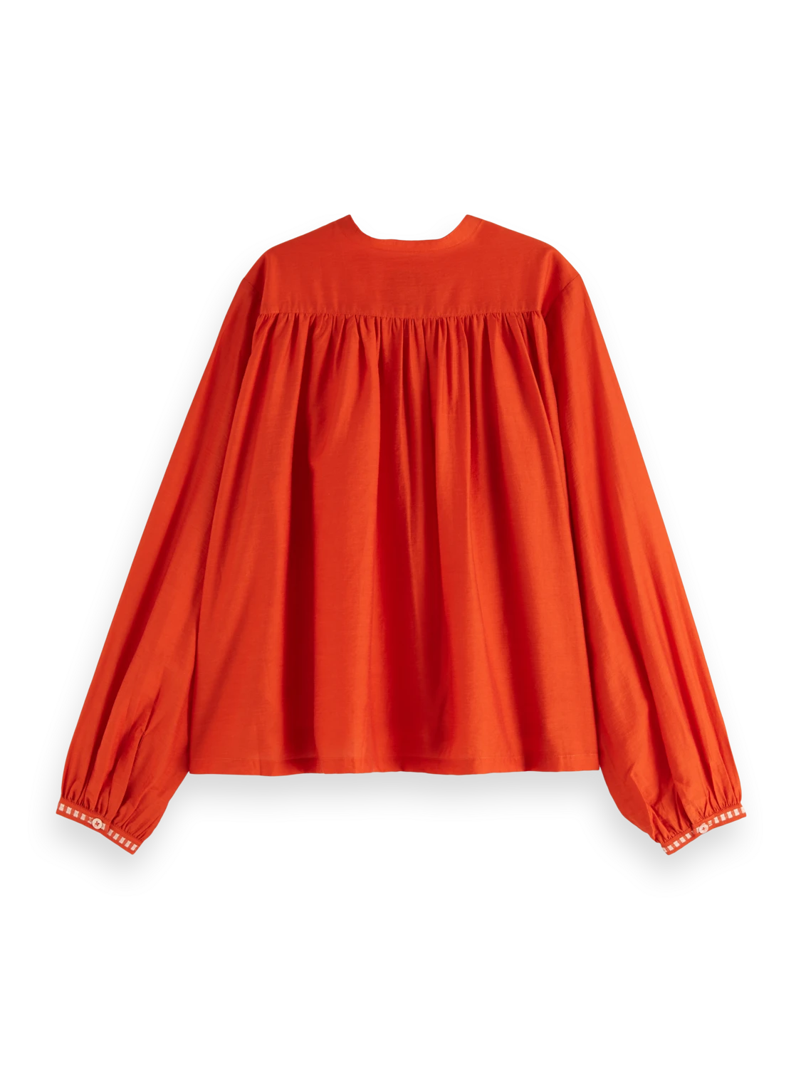 Scotch & Soda Loose-Fit Embroidered Shirt - Image 6