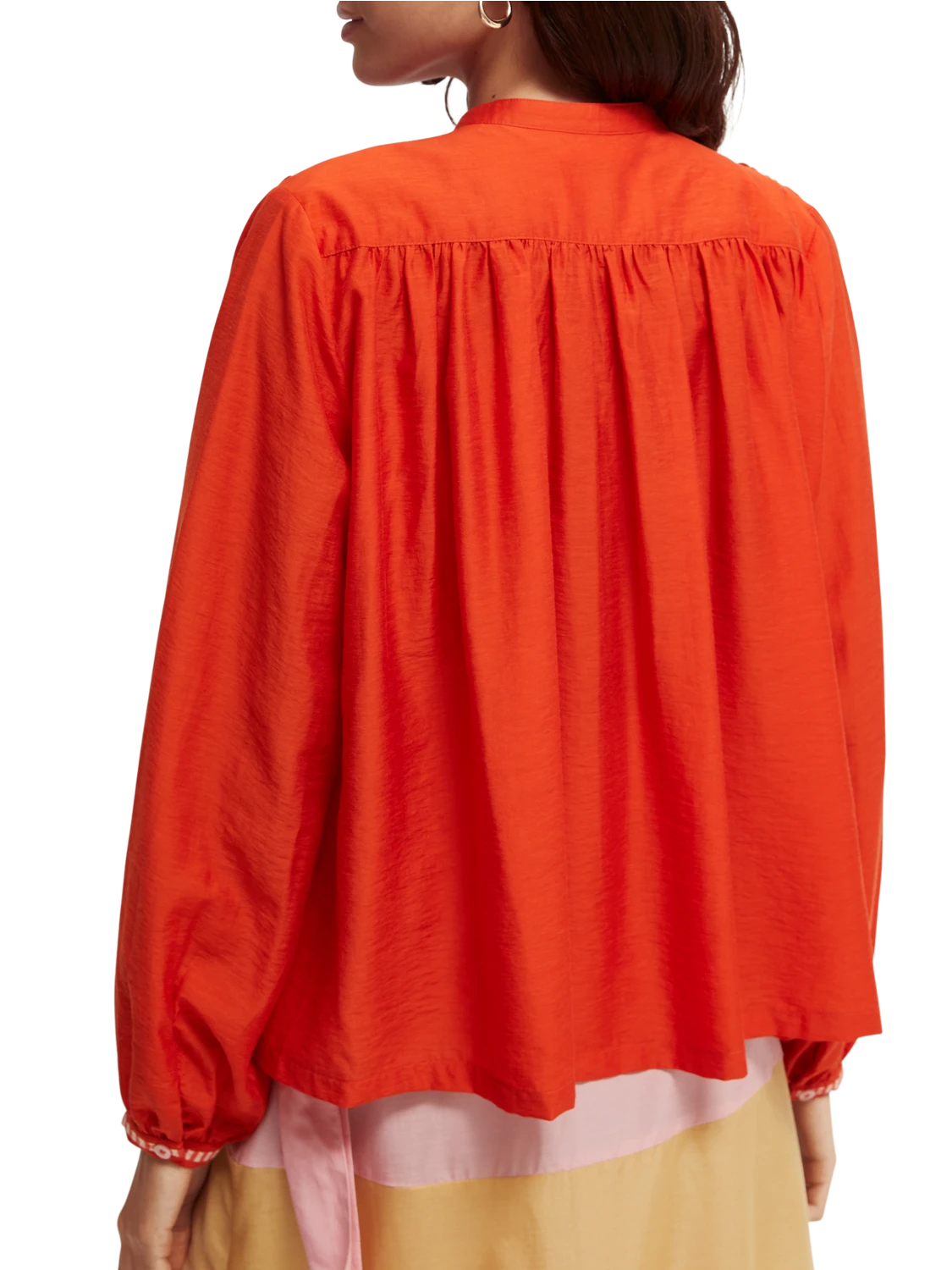 Scotch & Soda Loose-Fit Embroidered Shirt - Image 3