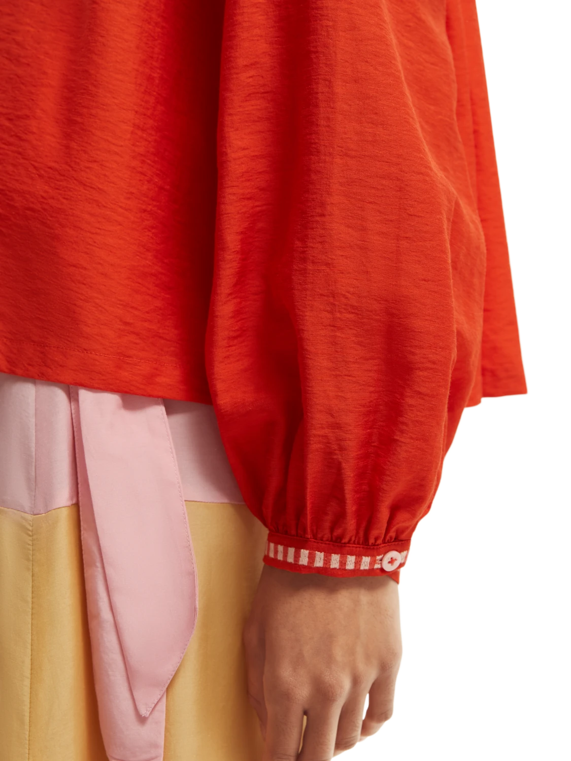 Scotch & Soda Loose-Fit Embroidered Shirt - Image 8