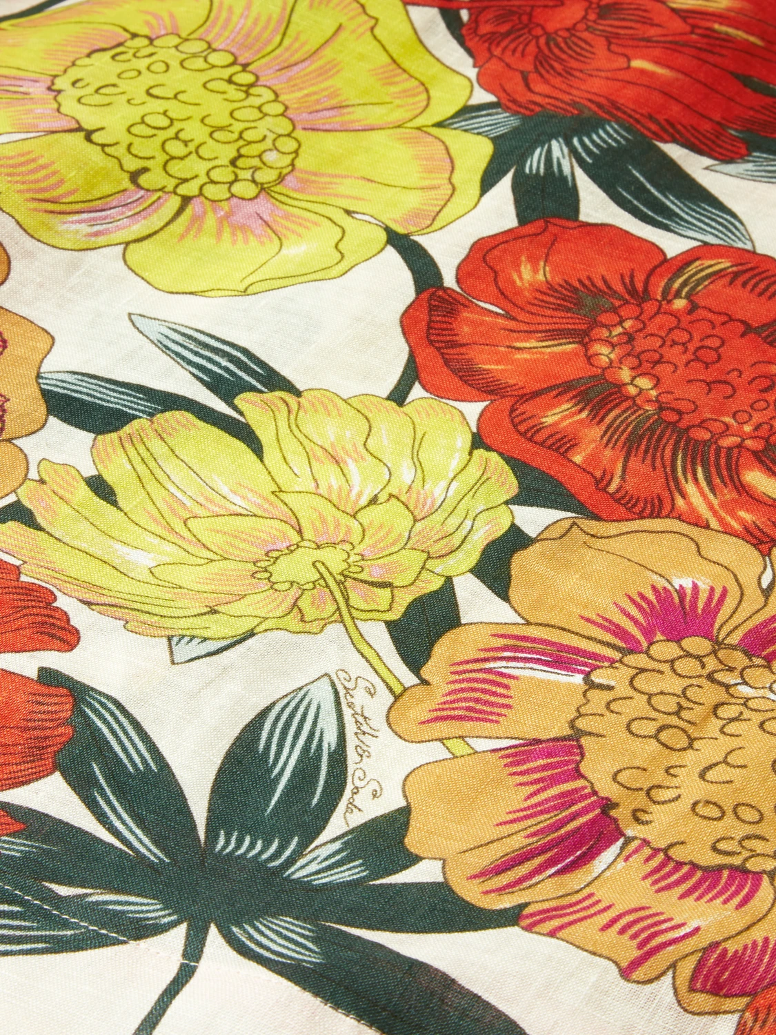 Scotch & Soda Printed Short-Sleeved Shirt - Image 7