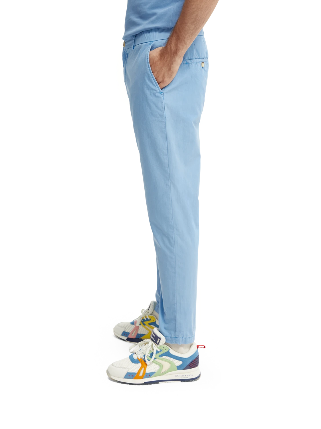 Scotch & Soda Fave Garment-Dyed Organic Chino - Image 8