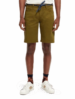 Scotch & Soda Ralston Garment-Dyed Twill Short