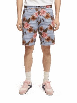 Scotch & Soda Fave Printed Pima Cotton Short