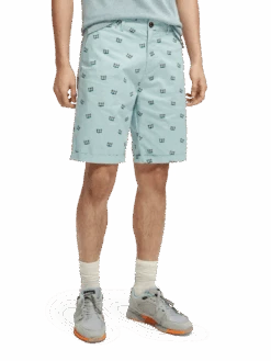 Scotch & Soda Stuart Printed Pima Cotton Short