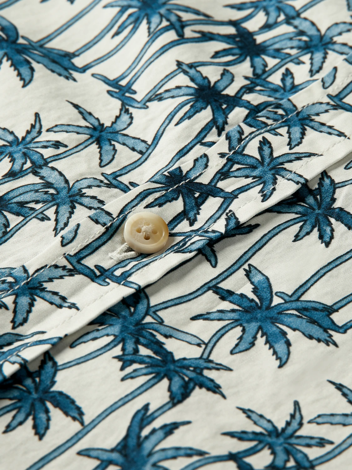 Scotch & Soda Slim-Fit Printed Poplin Shirt - Image 7