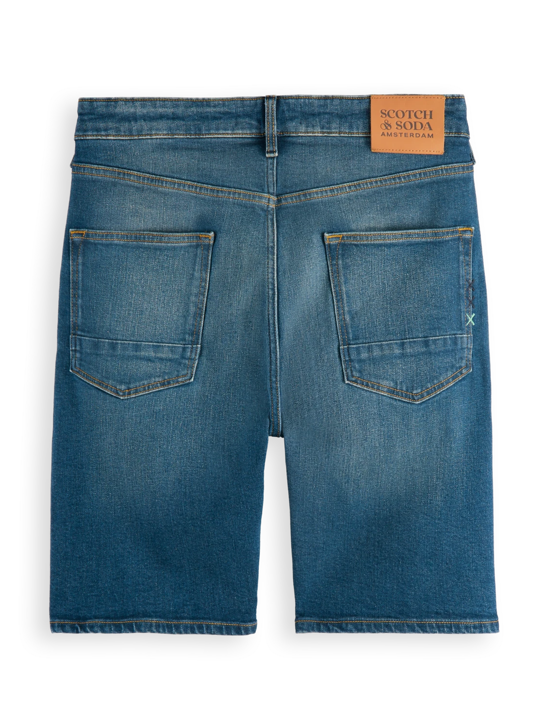 Scotch & Soda Ralston Denim Shorts — Maui Blue - Image 6