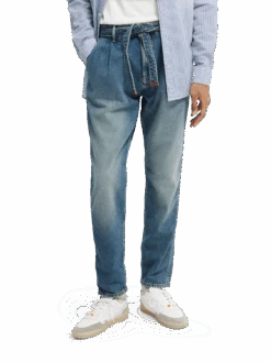 Scotch & Soda The Spin Denim Chino - Washed Out