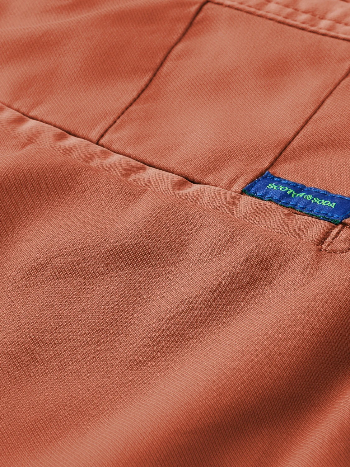 Scotch & Soda The Mott Super Slim-Fit Organic Cotton Chino - Image 7