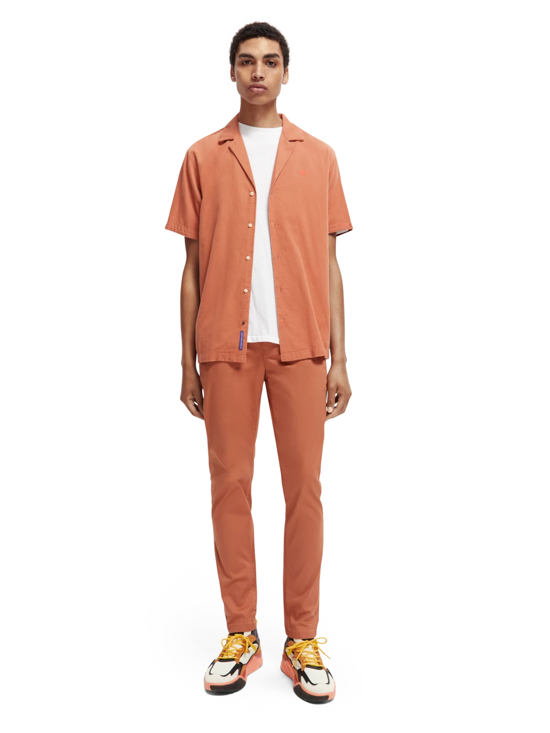 Scotch & Soda The Mott Super Slim-Fit Organic Cotton Chino - Image 12