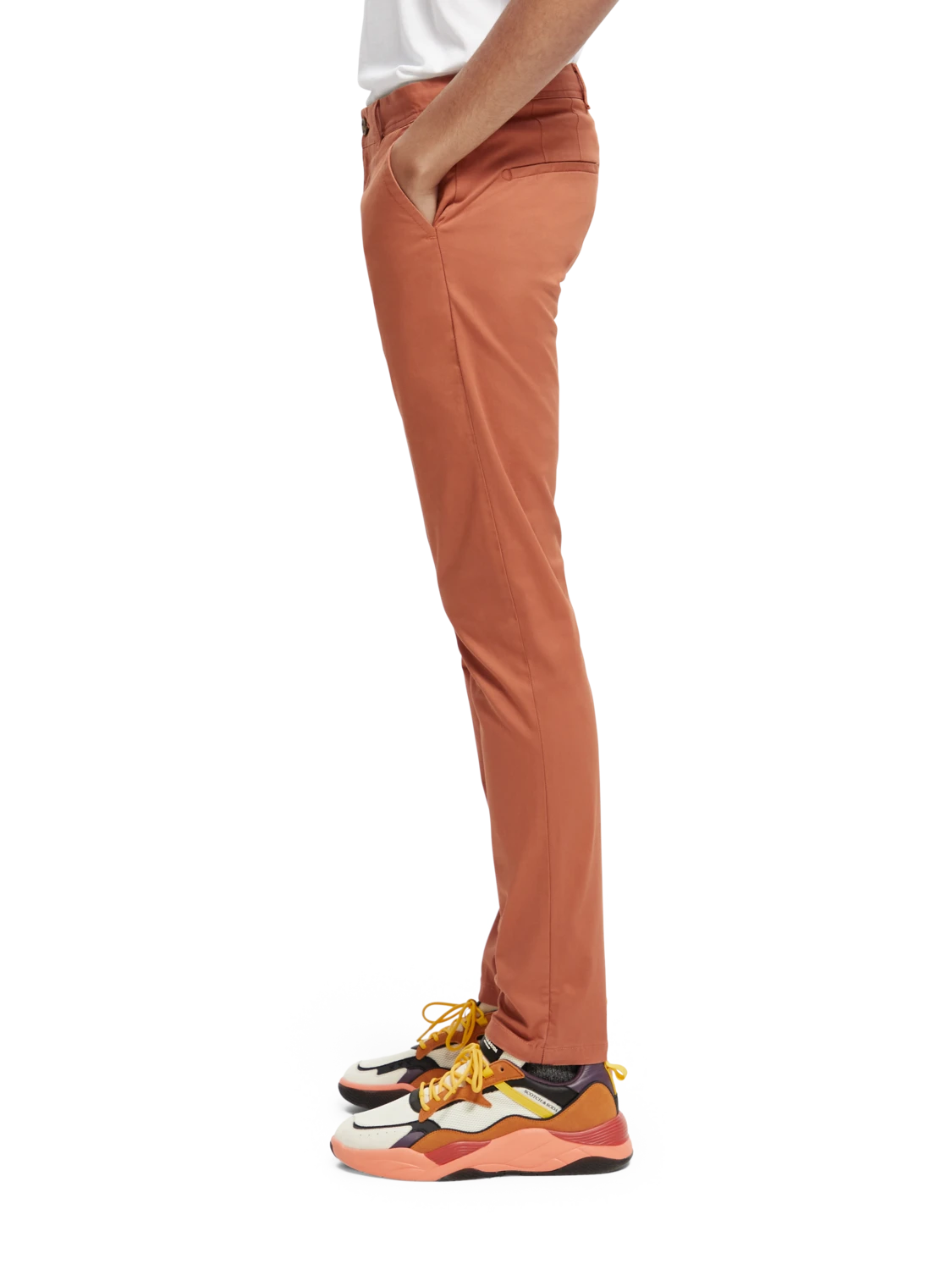 Scotch & Soda The Mott Super Slim-Fit Organic Cotton Chino - Image 13