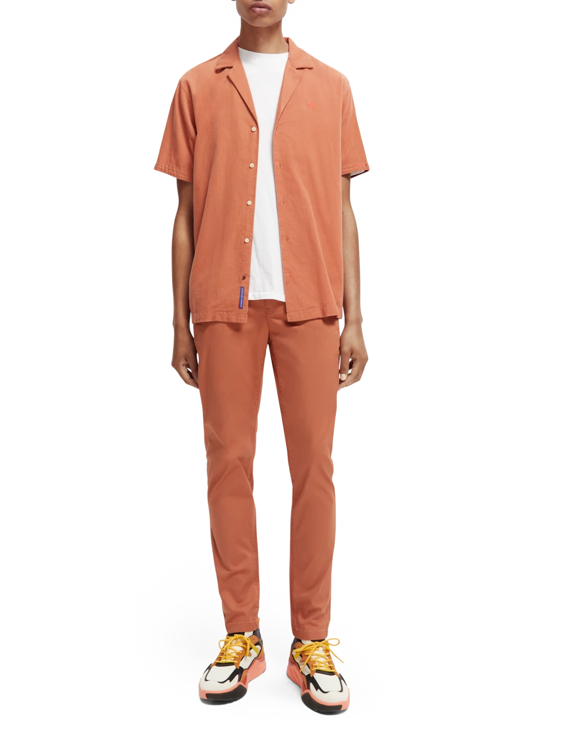 Scotch & Soda The Mott Super Slim-Fit Organic Cotton Chino - Image 2