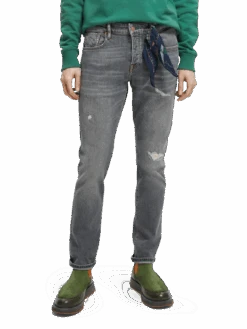 Scotch & Soda The Ralston Regular Slim Fit Jeans - Graphite