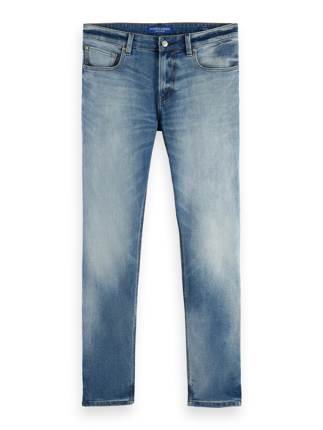 Scotch & Soda The Skim Super-Slim Fit Jeans - Faded Touch - Image 5