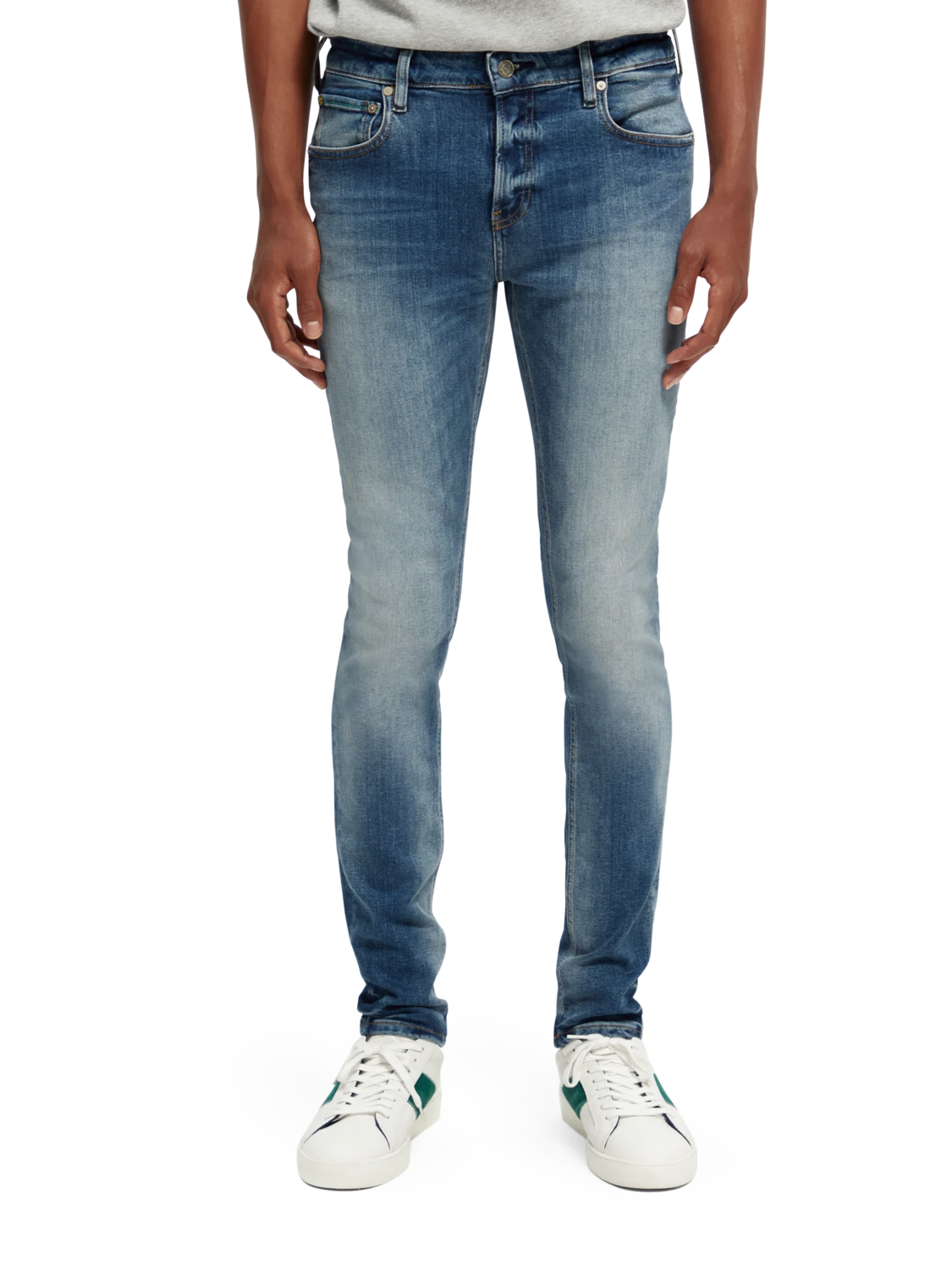 Scotch & Soda The Skim Super-Slim Fit Jeans - Faded Touch - Image 10