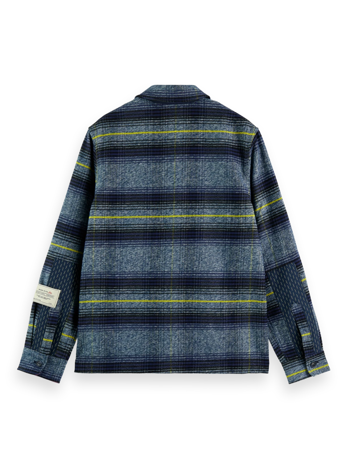 Scotch & Soda Checked Cotton Jacket - Image 6