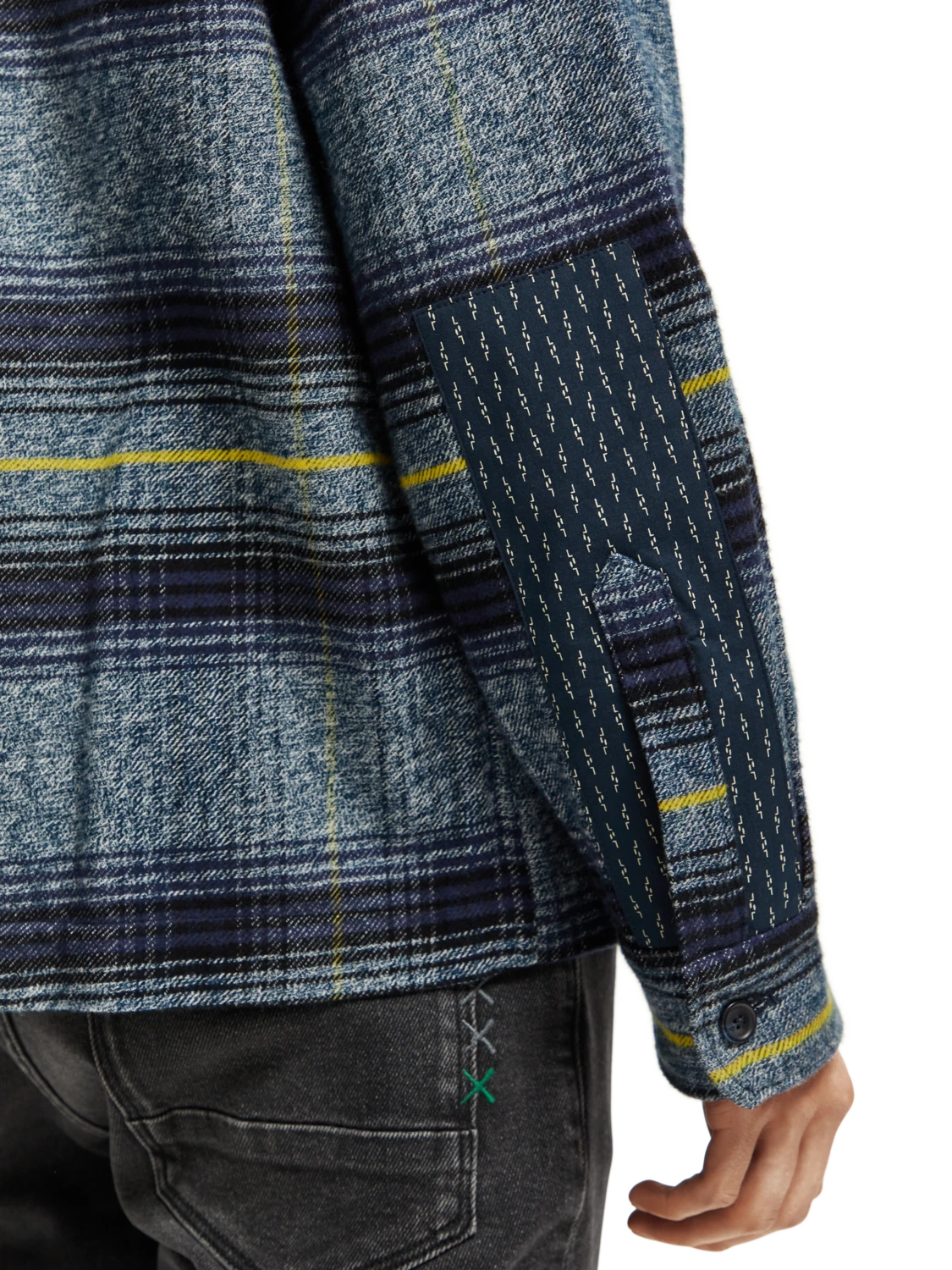 Scotch & Soda Checked Cotton Jacket - Image 14