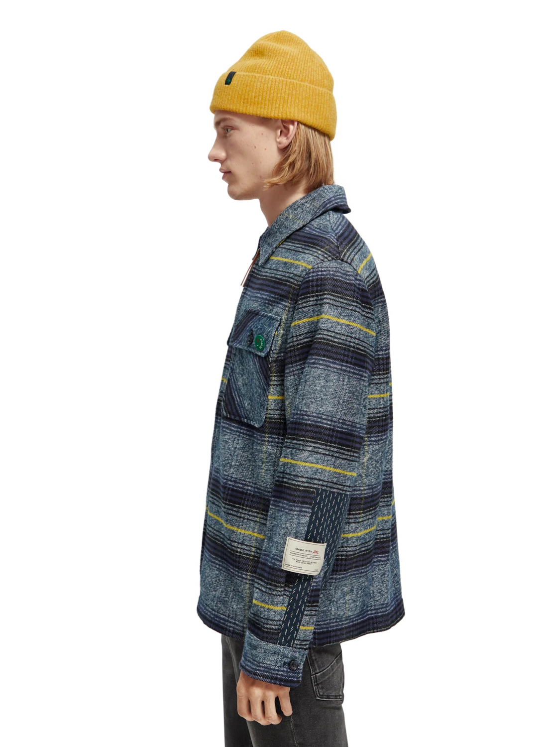 Scotch & Soda Checked Cotton Jacket - Image 16