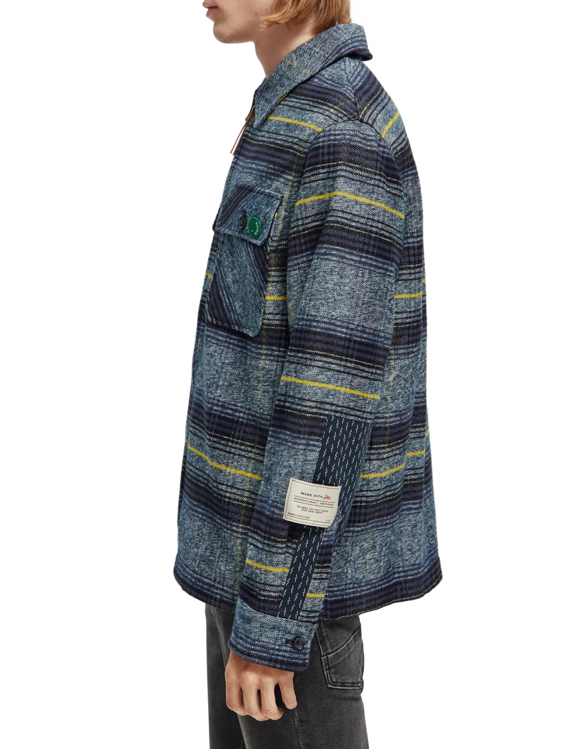 Scotch & Soda Checked Cotton Jacket - Image 20
