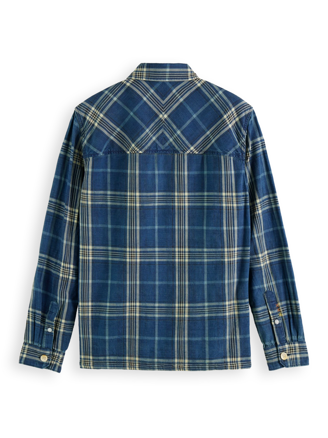 Scotch & Soda Checked Overshirt - Image 6