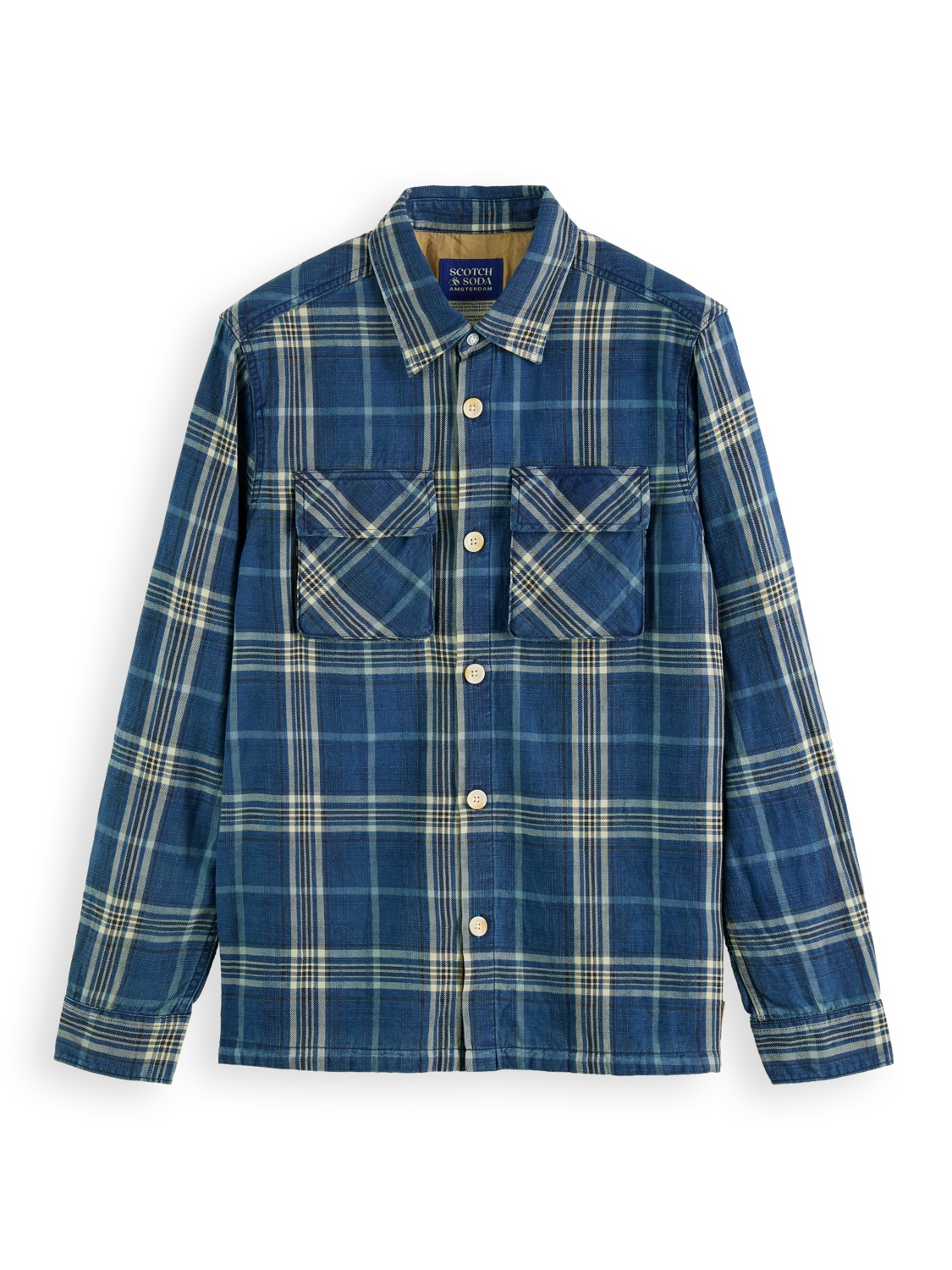Scotch & Soda Checked Overshirt - Image 5