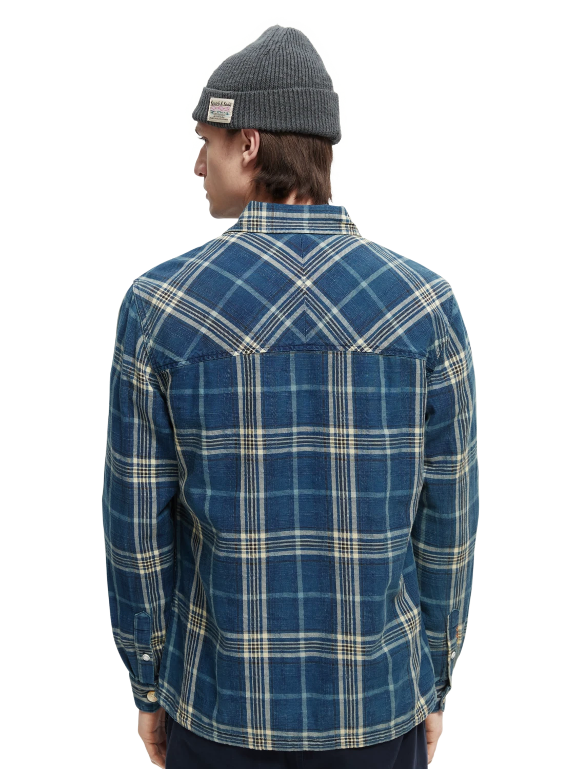 Scotch & Soda Checked Overshirt - Image 9