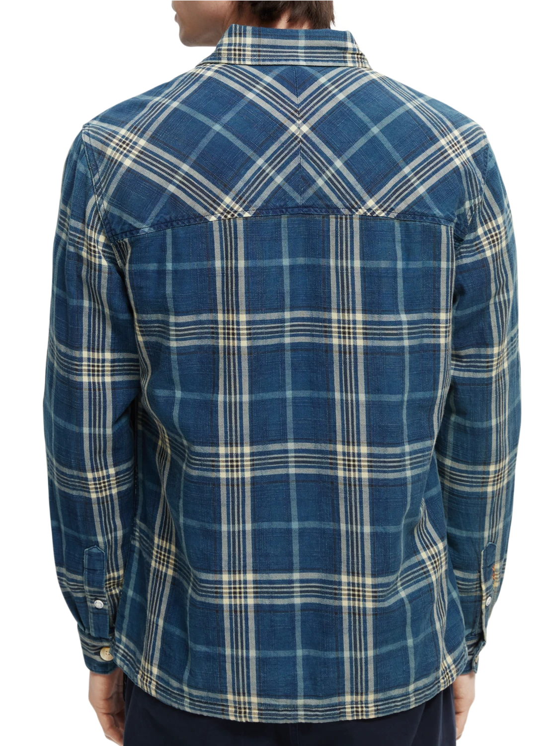 Scotch & Soda Checked Overshirt - Image 3