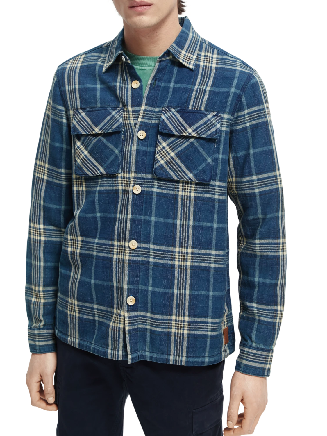 Scotch & Soda Checked Overshirt