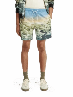 Scotch & Soda Printed Swim Shorts